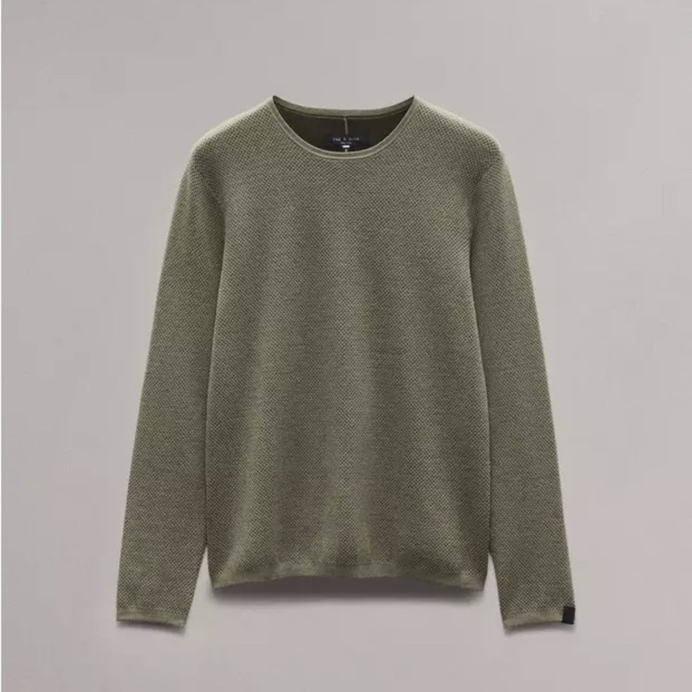 Rag n Bone Bennet Slim Fit Crewneck Sweater - Men’s size S
